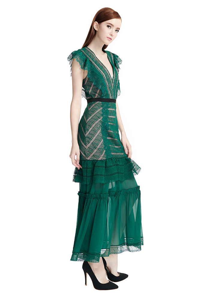 side view of the dress